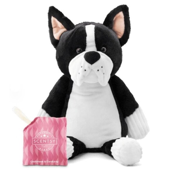 Scentsy Buddy ~ Frankie the French Bulldog (Cashmere & Corduroy Scent Pak) - Picture 1 of 4